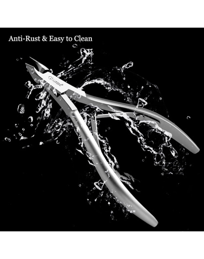 Cuticle Nippers Nail Manicure Cuticle Clippers Trimmer Dead Skin Remover Professional Stainless Steel Cuticle Cutters for Salon or Home Use