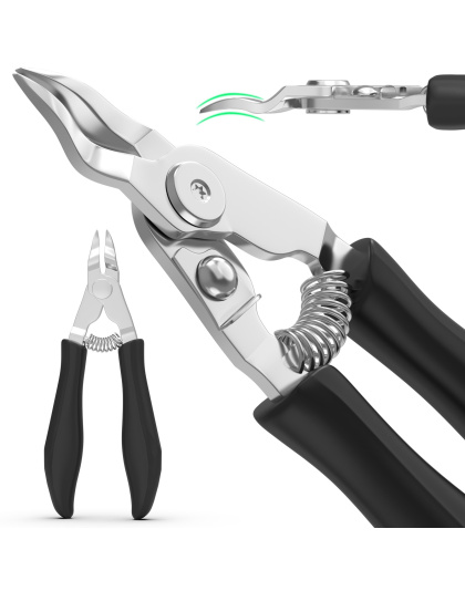 5-in-1 Toenail Clippers for Seniors with Thick &amp; Ingrown Nails – Professional Pedicure Kit with Long Handle Nail Cutter, Slanted Curved Blade, Nail File &amp; Lifter – Gift Set with Leather Case